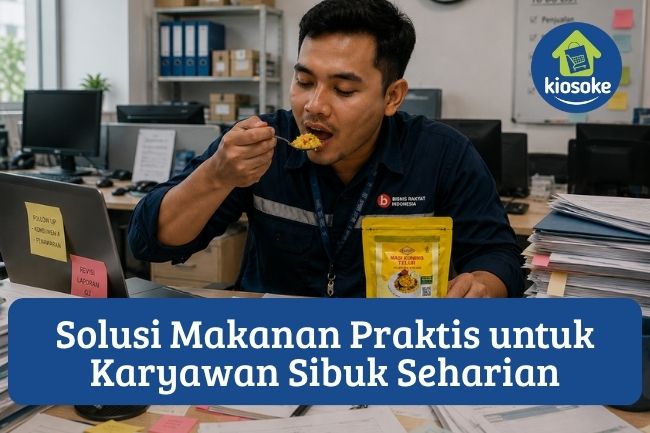 5 Solusi Makanan Praktis untuk Karyawan Sibuk Seharian