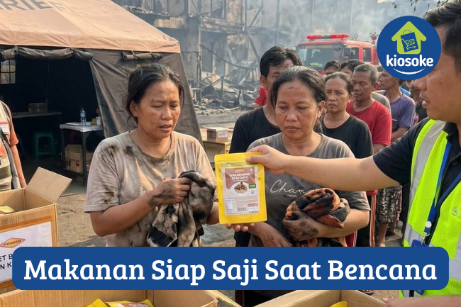 Banyak Makanan Siap Saji Dikirim Saat Bencana, Ini Alasannya