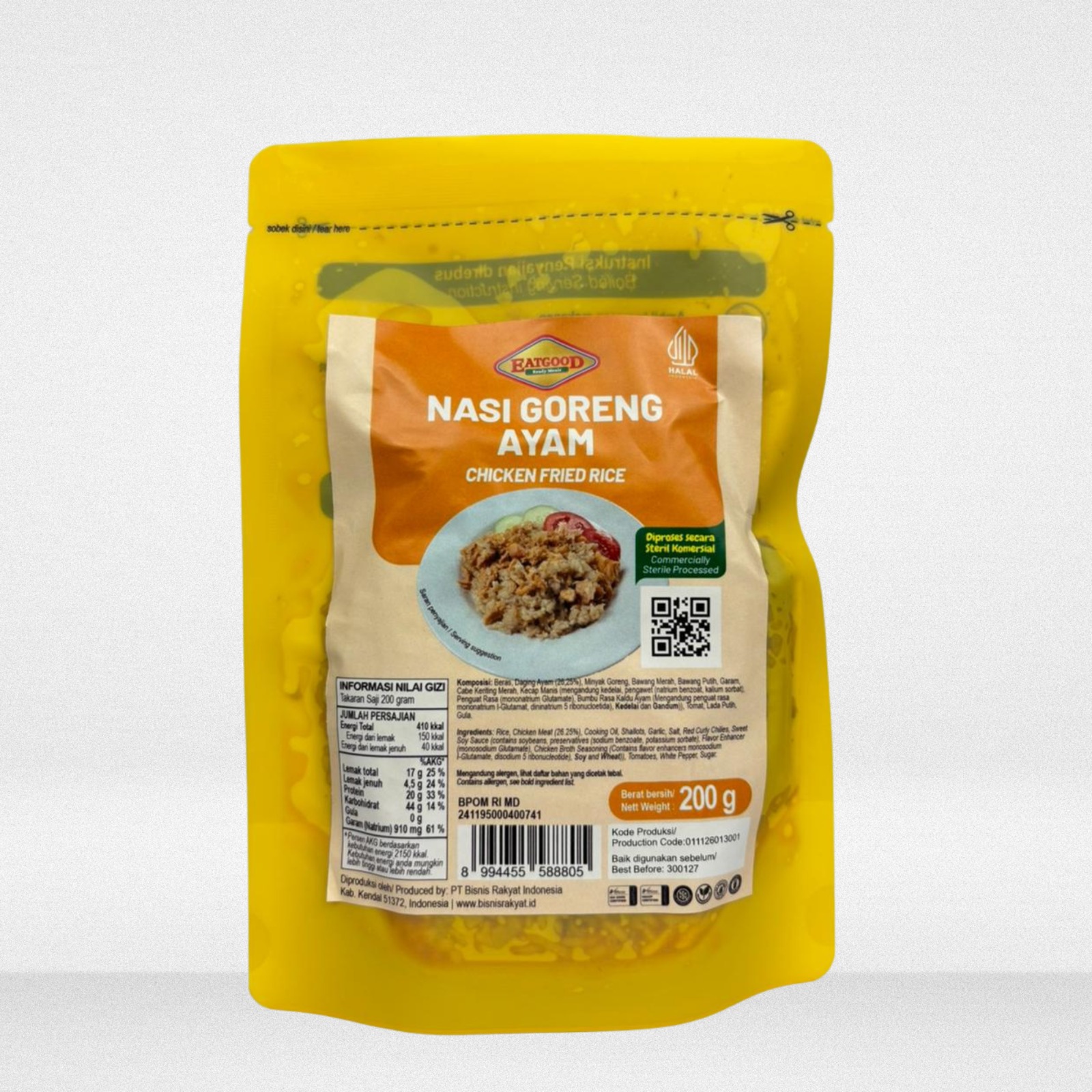 Nasi Goreng Ayam EatGood 200 g